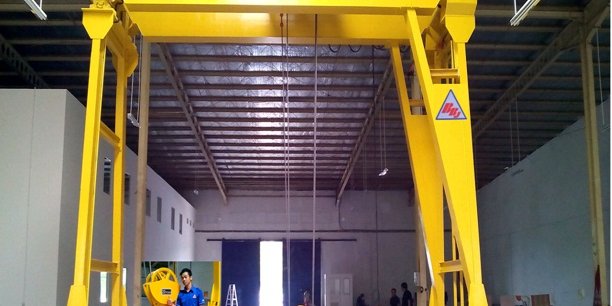 Gantry-crane