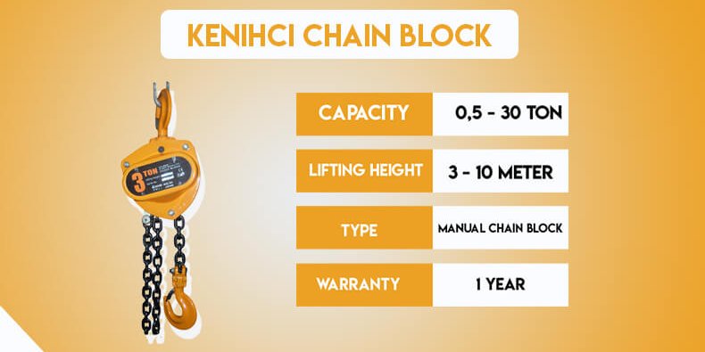 Electric Chain Hoist Merk Kenichi