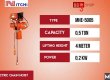 Electric Chain Hoist Merk Nitchi