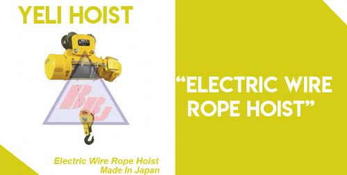 Electric Wire Rope Hoist Merk Yeli Electric Wire Rope Hoist Merk Yeli