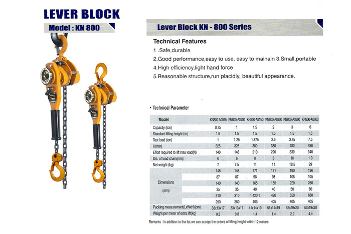 Lever Block Merk Kenichi Made in Japan2