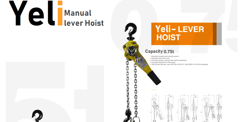 Lever Block Merk Yeli Made in China