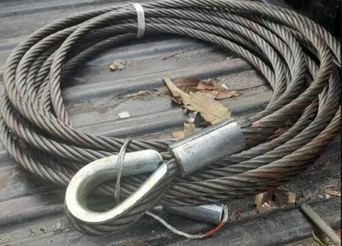 WIREROPE SLING PRESS THIMBLE END WIREROPE SLING PRESS THIMBLE END