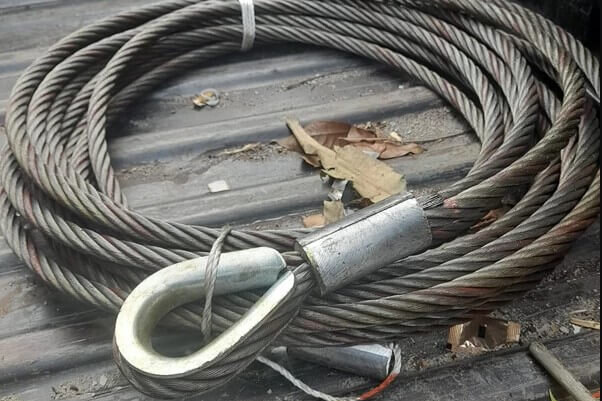 WIREROPE SLING PRESS THIMBLE END WIREROPE SLING PRESS THIMBLE END